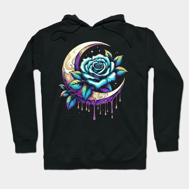 Crescent Rose Hoodie by DavesTees